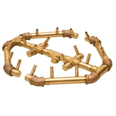 Photo of Octagonal Crossfire Brass Burners - Marquis Gardens
